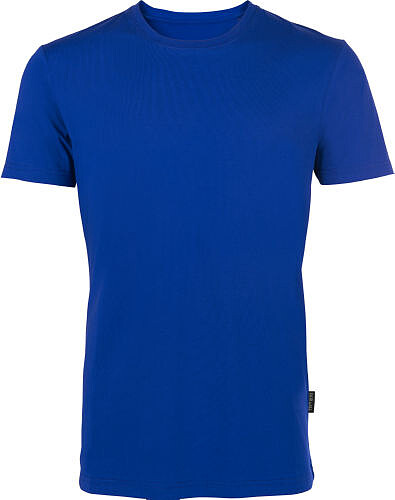 Herren Luxury Roundneck T-Shirt, royalblau, Gr. L 