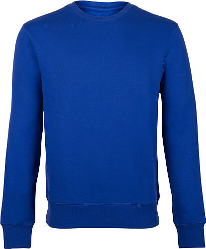 Unisex Sweatshirt, royalblau, Gr. S 