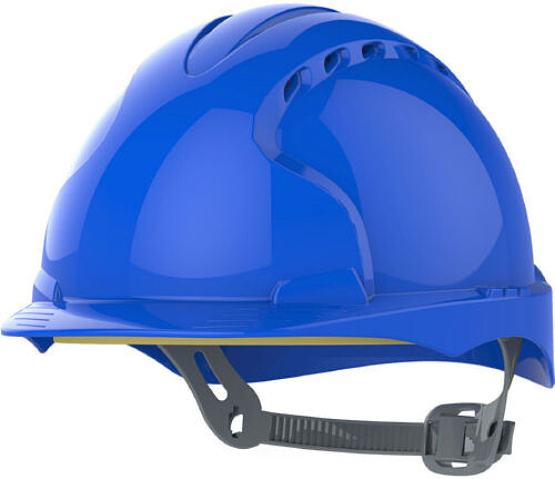 Schutzhelm EVO®2, Gleitverschluss, belüftet, blau