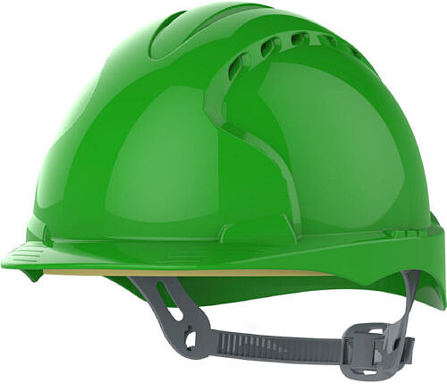 Schutzhelm EVO®2, Gleitverschluss, belüftet, grün