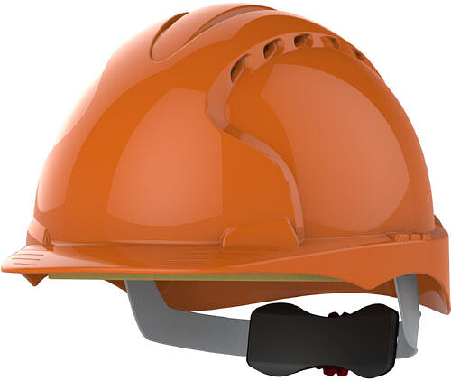 Schutzhelm EVO®3, Drehradverschluss, belüftet, orange 