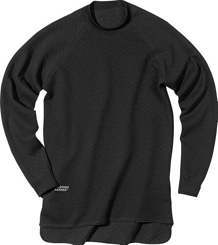 3-Funktion T-Shirt, Langarm 743 PC, schwarz, Gr. L 