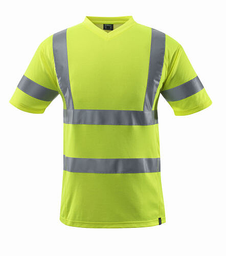 MASCOT® SAFE CLASSIC Warnschutz T-shirt 18282-995, warngelb, Gr. 2XL 