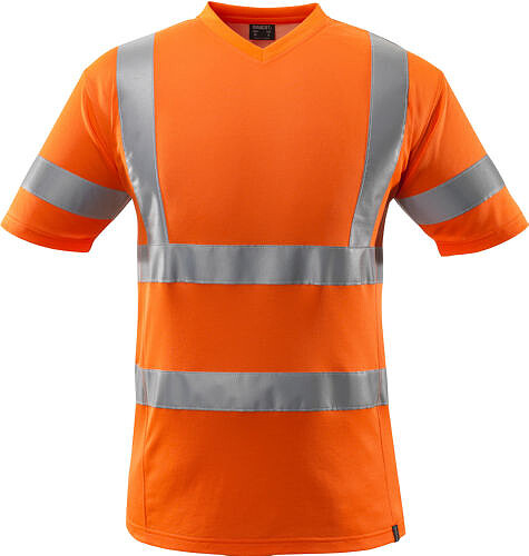 MASCOT® SAFE CLASSIC Warnschutz T-​shirt 18282-​995, warnorange, Gr. L