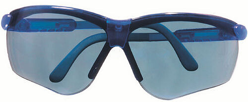 Schutzbrille PERSPECTA 010, PC - getönt - blau