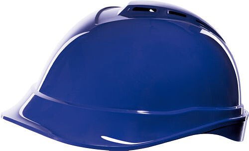 Schutzhelm V-​Gard 200 Fas-​Trac® III PVC, belüftet, blau