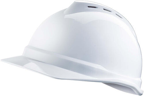 Schutzhelm V-Gard 500 Fas-Trac® III PVC, belüftet, weiß 