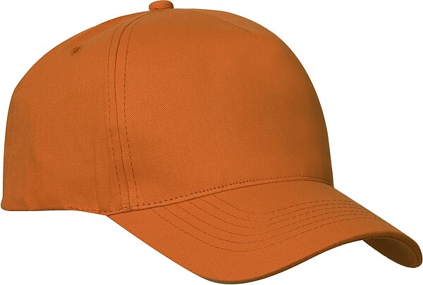 Basic Twill-Cap, blutorange 