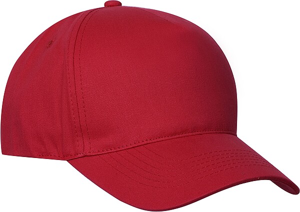 Basic Twill-​Cap, rot