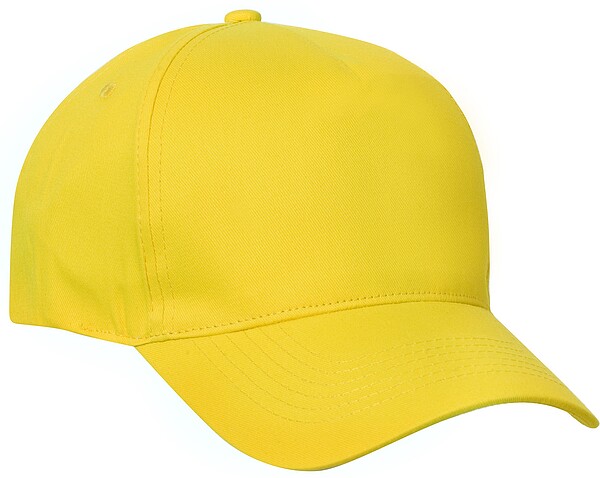 Basic Twill-​Cap, zitrone