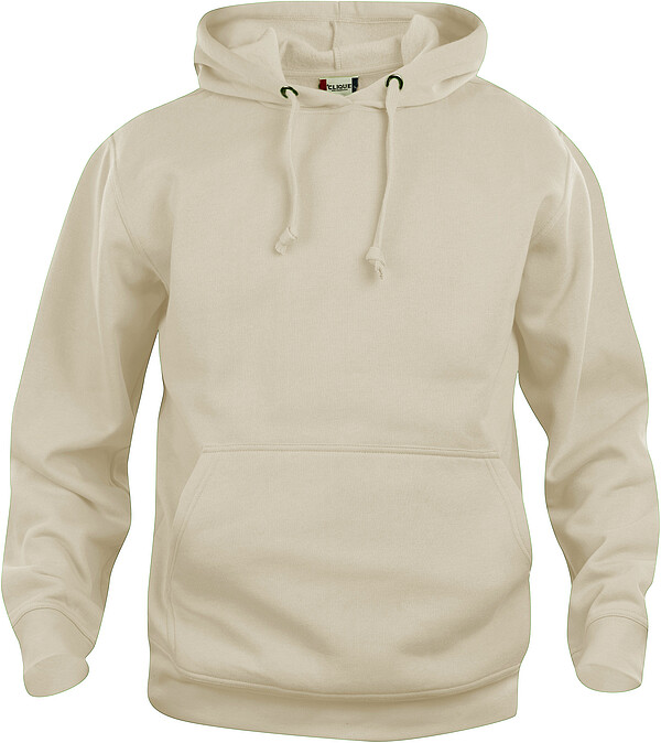 Kapuzen-​Sweatshirt Basic Hoody, helles beige, Gr. 2XL