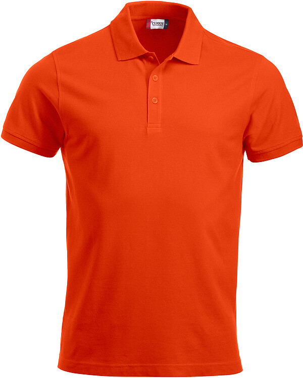 Polo-​Shirt Classic Lincoln S/​S, blutorange, Gr. S