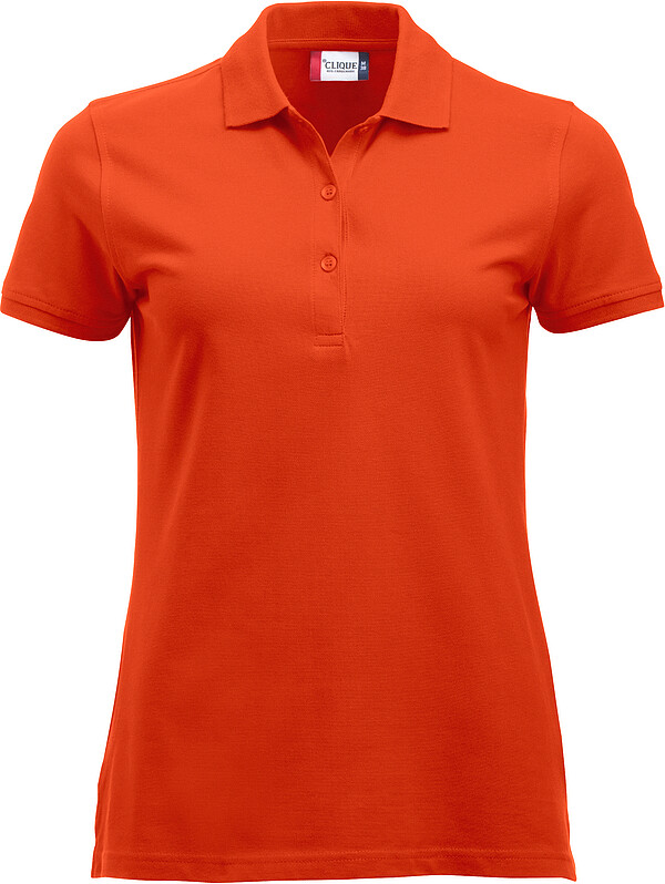 Polo-Shirt Classic Marion S/S, blutorange, Gr. XL 
