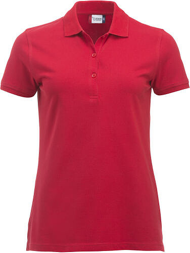 Polo-Shirt Classic Marion S/S, rot, Gr. M 