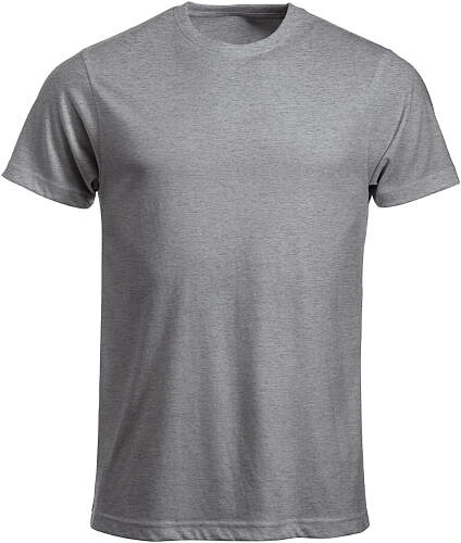 T-Shirt New Classic-T, grau meliert, Gr. S 