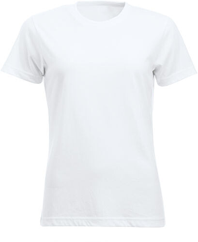 T-​Shirt New Classic-​T Ladies, weiß, Gr. S 