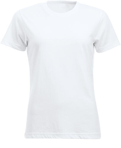 T-​Shirt New Classic-​T Ladies, weiß, Gr. S