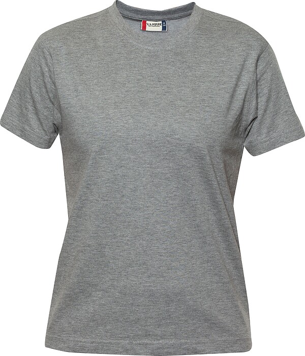 T-Shirt Premium-T Ladies, grau meliert, Gr. L 