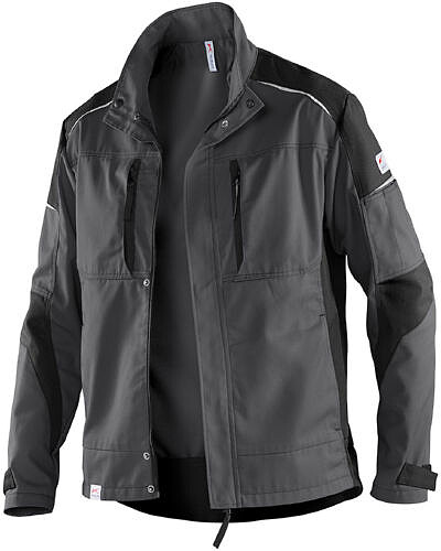 KÜBLER ACTIVIQ Jacke 1250, anthrazit/​schwarz, Gr. L