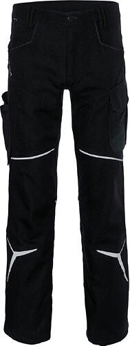 KÜBLER BODYFORCE Hose 2225, schwarz, Gr. 62 