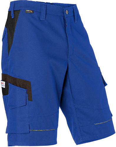 KÜBLER INNOVATIQ Shorts 2430, kornblumenblau/schwarz, Gr. 54 