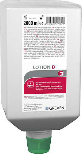 Hautpflegelotion GREVEN® LOTION D, 2 L 