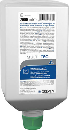 Hautschutzcreme GREVEN® MULTI TEC, 2 L 