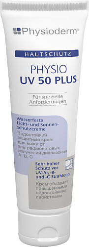 Hautschutzcreme Physio UV 50 Plus, 100 ml 