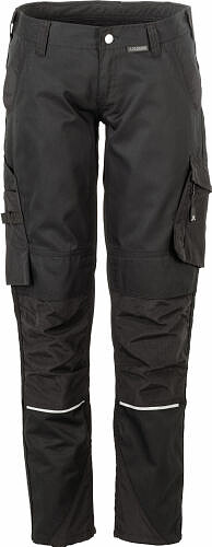 Damen Bundhose Norit 6410, schwarz/schwarz, Gr. 48 