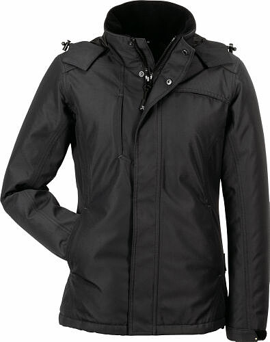 Damen Winterjacke Norit 6440, schwarz, Gr. 3XL