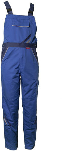 Highline Latzhose 2330, kornblau/marine/zink, Gr. 102 