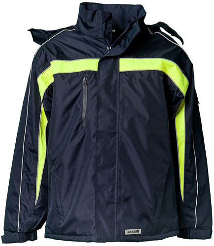 Wetterschutzjacke Cosmic 3602, marine/​gelb Gr. L 