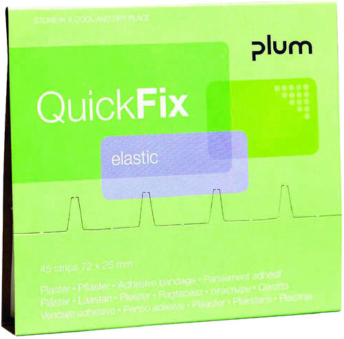 QuickFix Elastic Pflaster (Refill 45 Pflaster) 