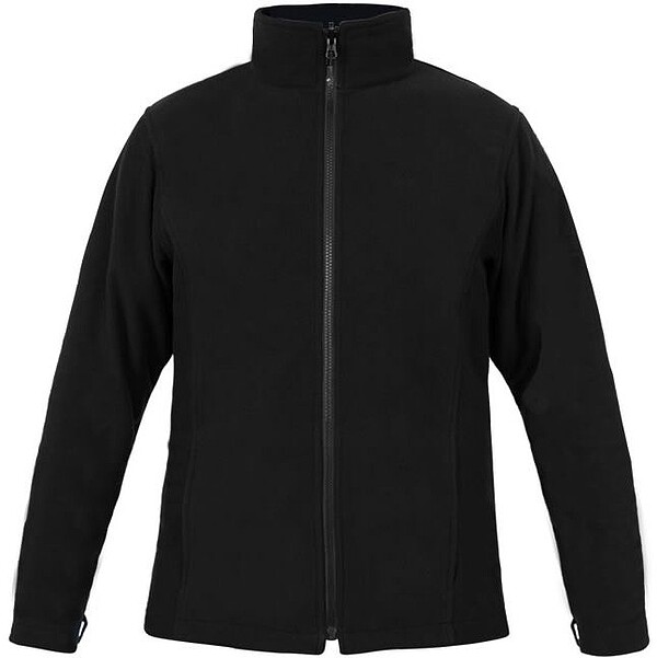 Men’s Fleece-Jacket C, black, Gr. 4XL 