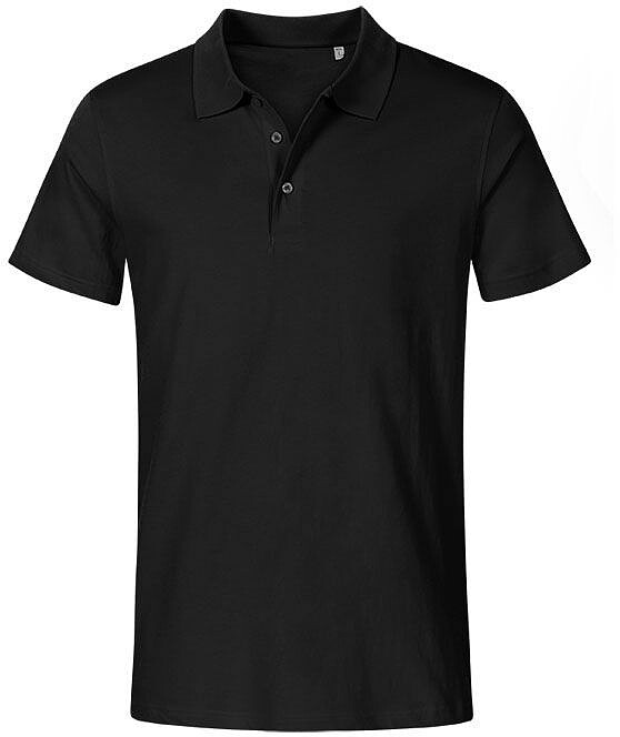 Men's Jersey Polo-Shirt, black, Gr. 2XL 