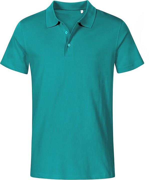 Men's Jersey Polo-​Shirt, jade, Gr. 4XL