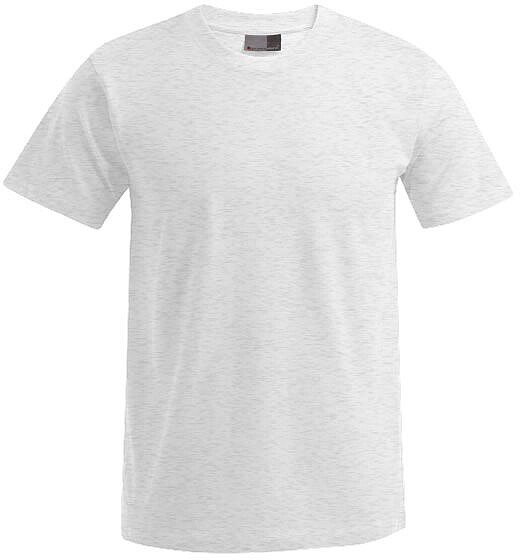 Men’s Premium-T-Shirt, ash, Gr. L 