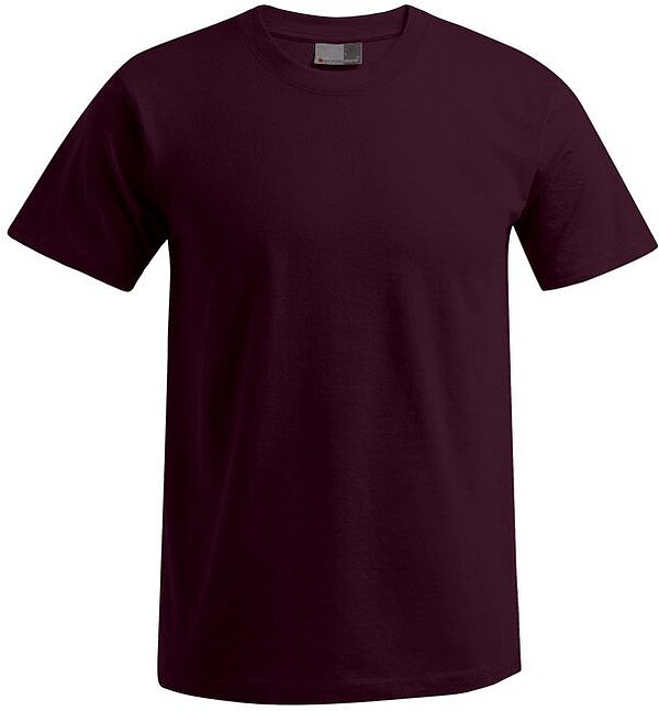 Men’s Premium-T-Shirt, burgundy, Gr. L 