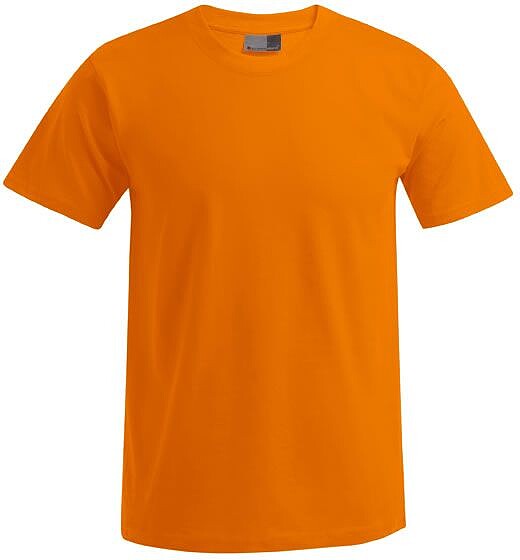 Men’s Premium-T-Shirt, orange, Gr. 5XL 