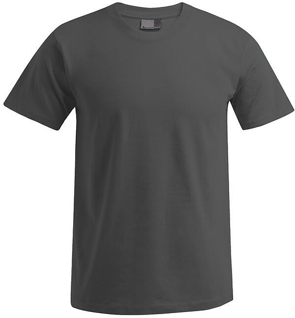 Men’s Premium-T-Shirt, steel gray, Gr. 2XL 