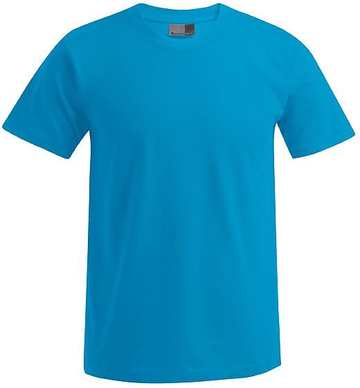 Men’s Premium-T-Shirt, turquoise, Gr. L 