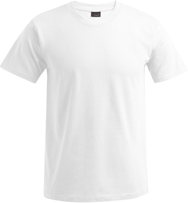 Men’s Premium-T-Shirt, white, Gr. L 