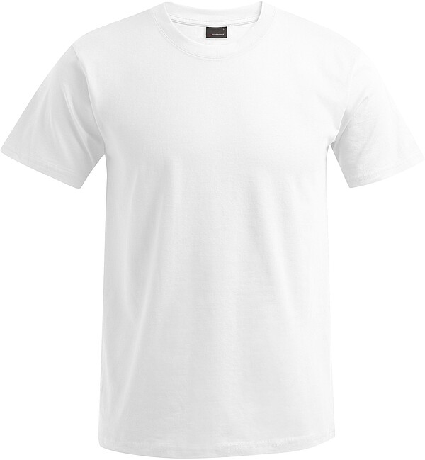 Men’s Premium-T-Shirt, white, Gr. M 