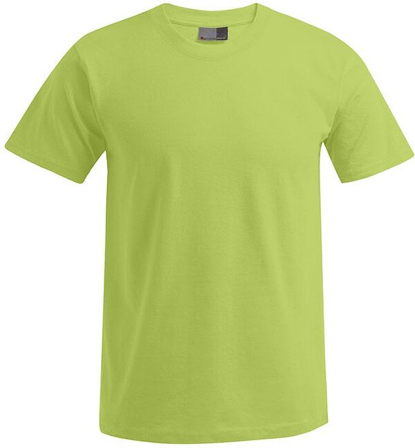 Men’s Premium-T-Shirt, wild lime, Gr. 5XL 