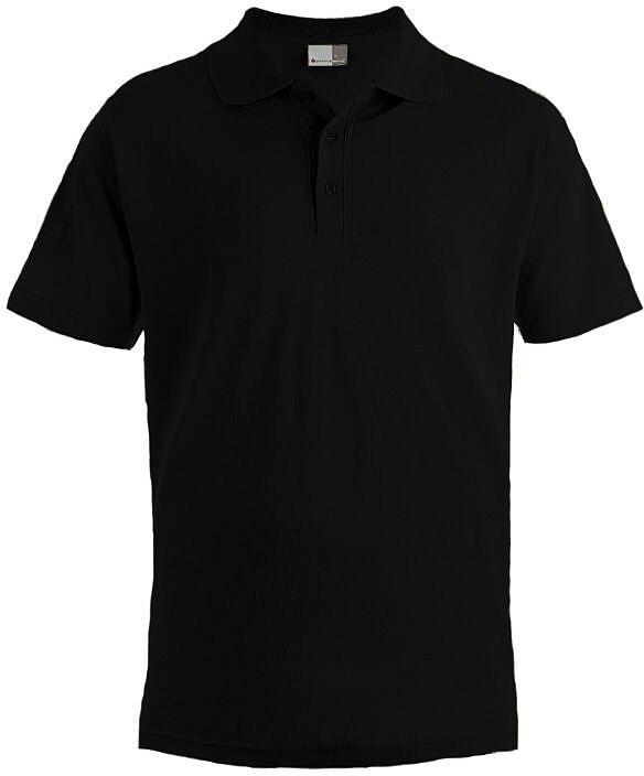 Men’s Superior Polo-Shirt, black, Gr. 3XL 