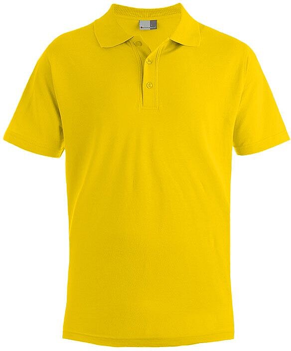 Men’s Superior Polo-Shirt, gold, Gr. L 