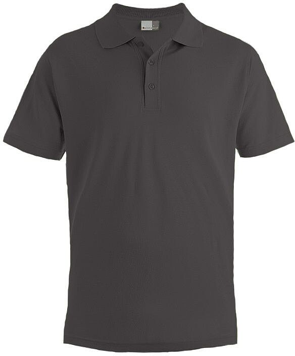 Men’s Superior Polo-Shirt, graphite, Gr. 2XL 