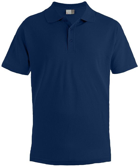 Men’s Superior Polo-Shirt, navy, Gr. M 