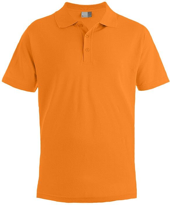 Men’s Superior Polo-Shirt, orange, Gr. 3XL 