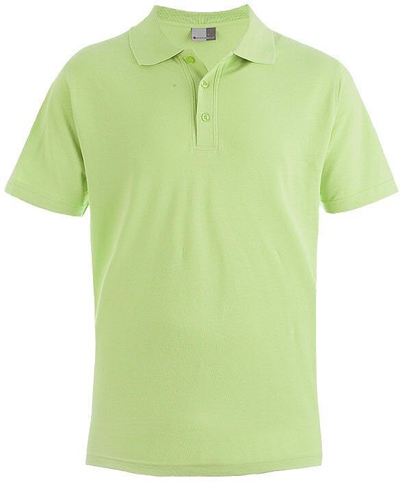 Men’s Superior Polo-Shirt, wild lime, Gr. L 